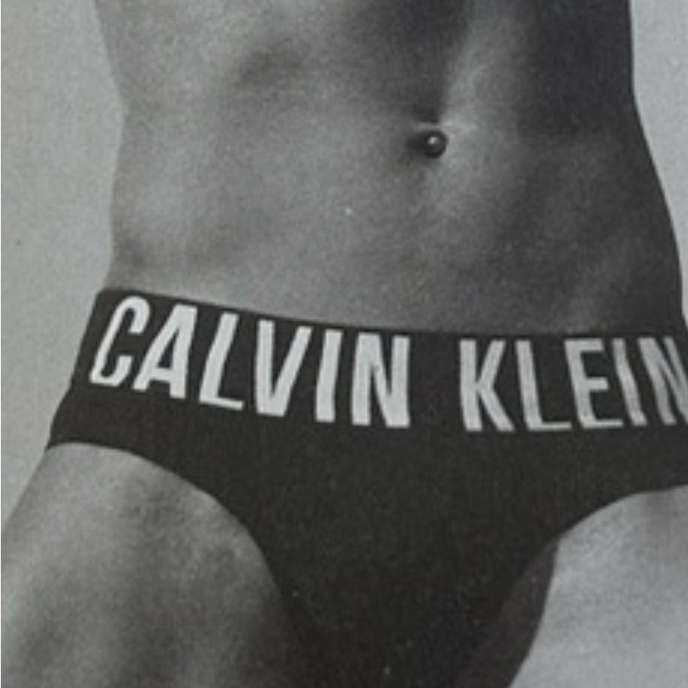 Calvin Klein Men's blue hip briefs intense power size XL large logo